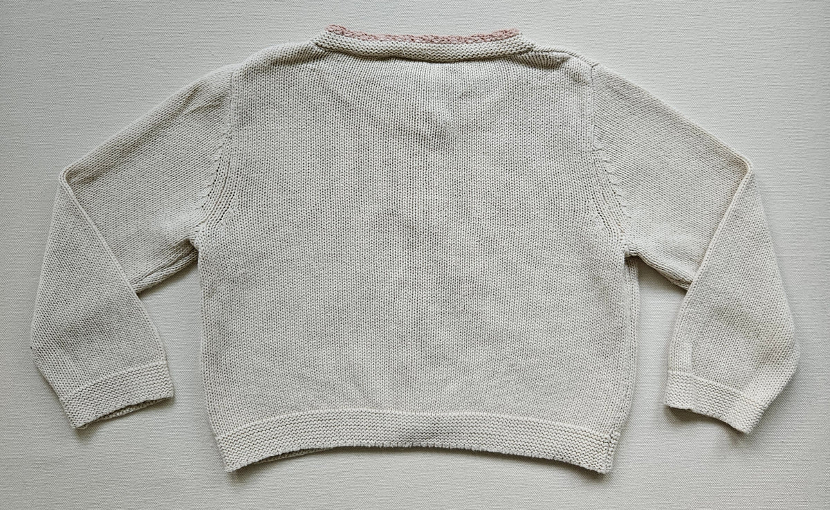 Lil’Atelier 2-teiliges Set mit Strickjacke & Blumenhose | Gr. 74