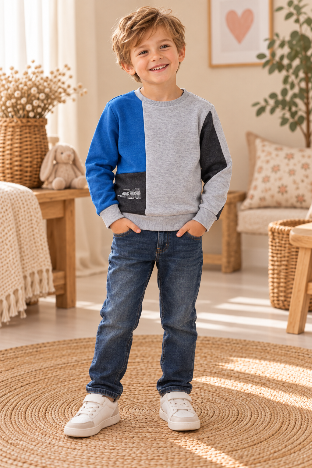 Tom Tailor Colorblock Sweatshirt | Gr. 116/122