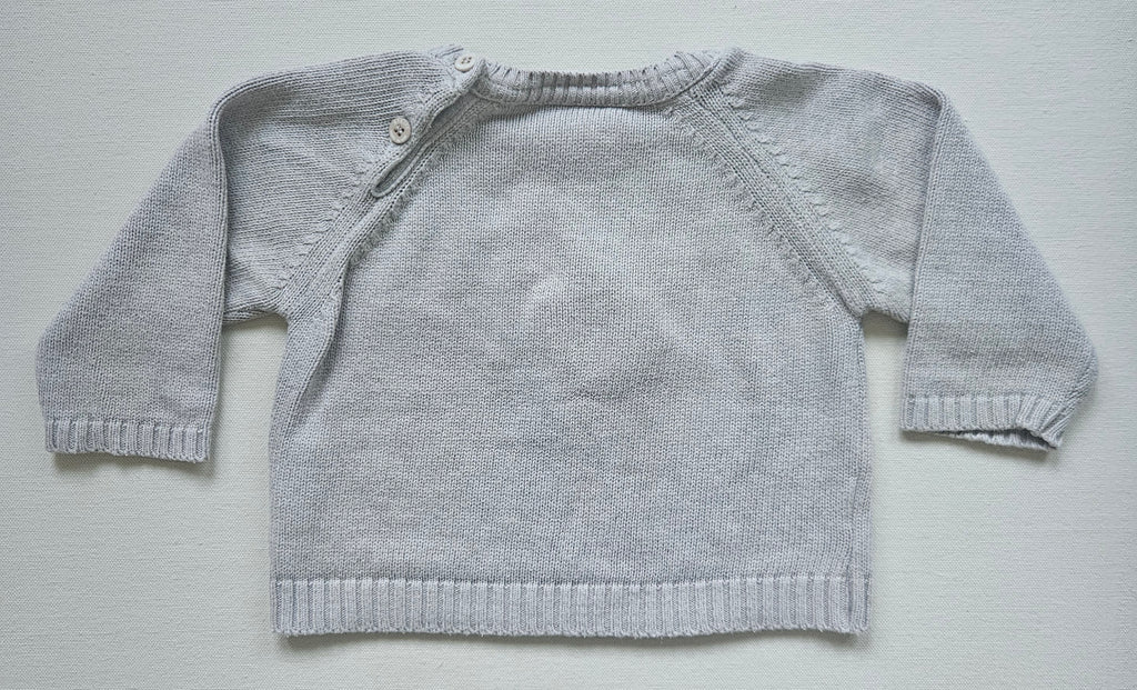 Steiff Strickpullover mit Teddy-Applikation 🐻 | Gr. 62