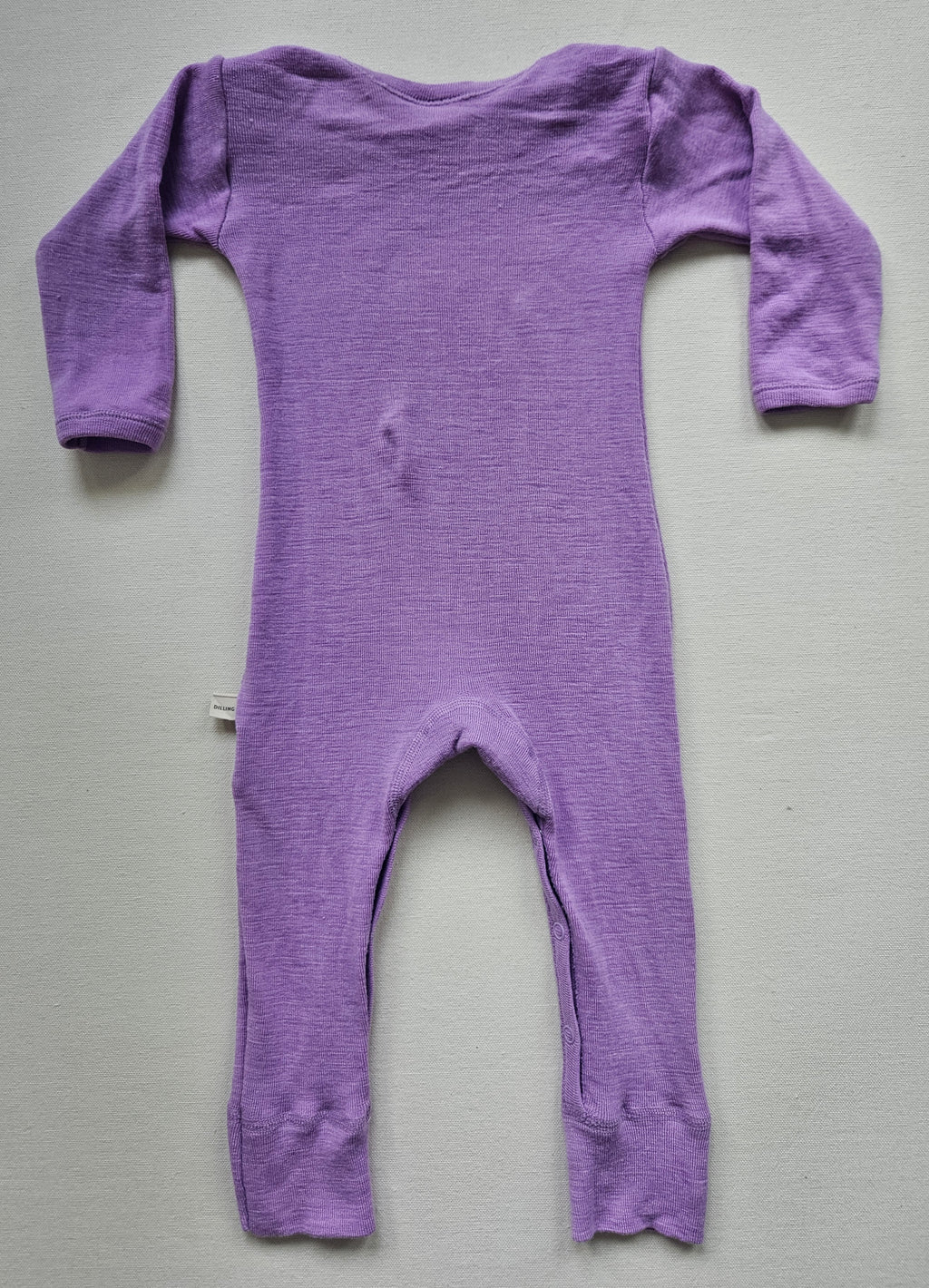 DILLING Merino-Overall aus 100 % Bio-Merinowolle | Gr. 74