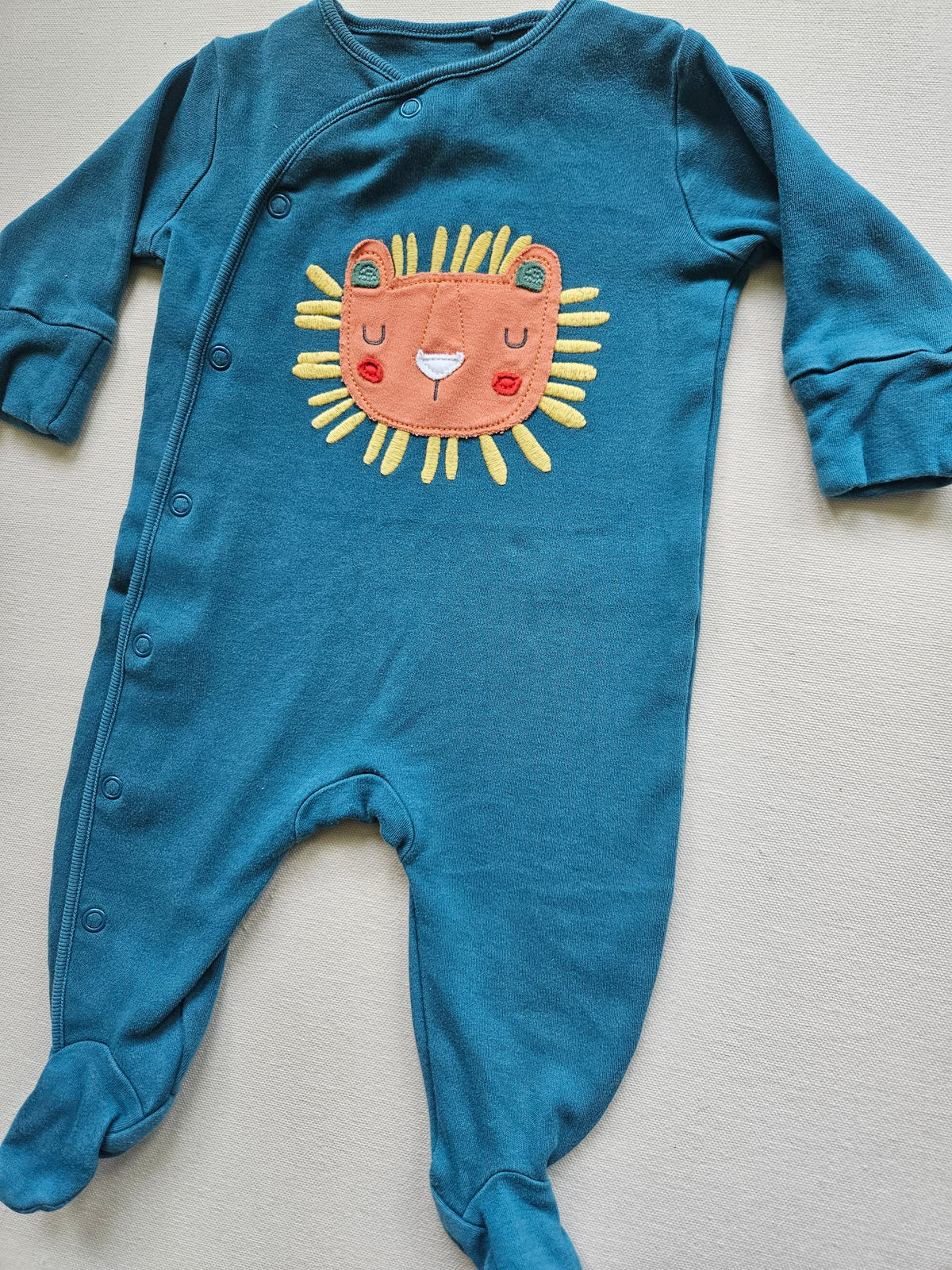 NEXT Baby-Overall mit Löwen-Applikation 🦁 | Gr. 62