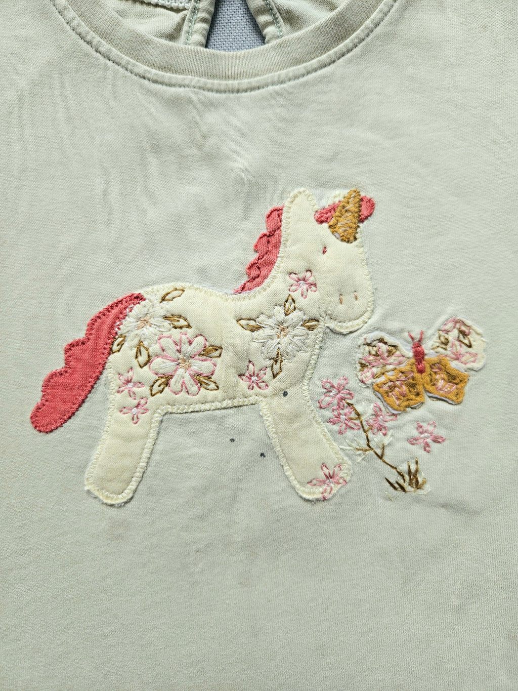Next 3-teiliges Mädchen-Outfit mit Einhorn-Detail | Gr. 92