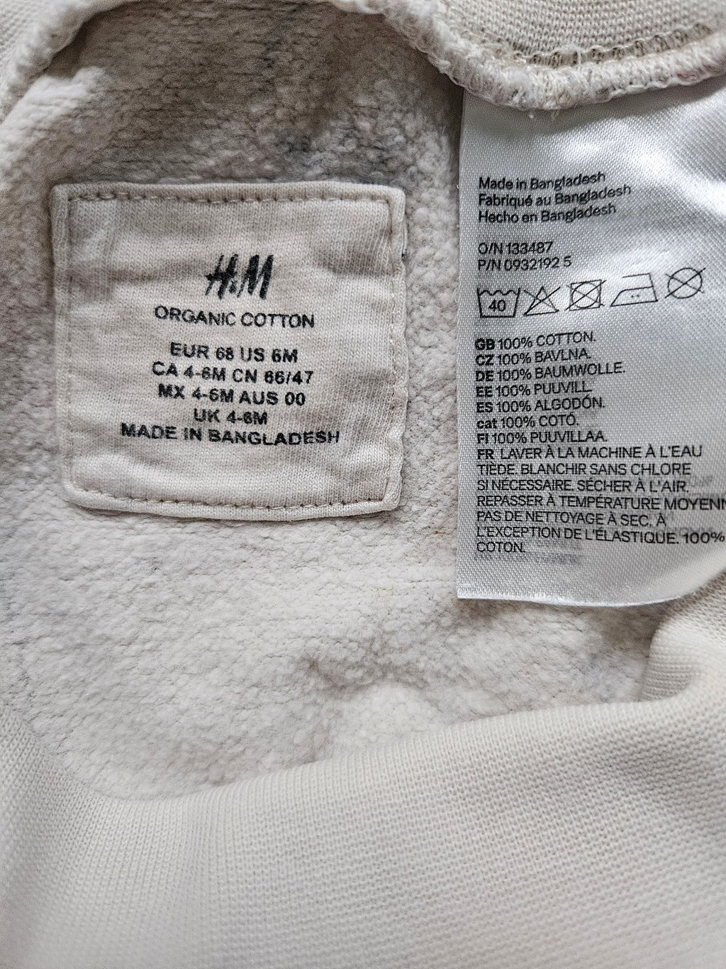 H&M 2-teiliges Baby-Set mit Blumenprint | Gr. 68