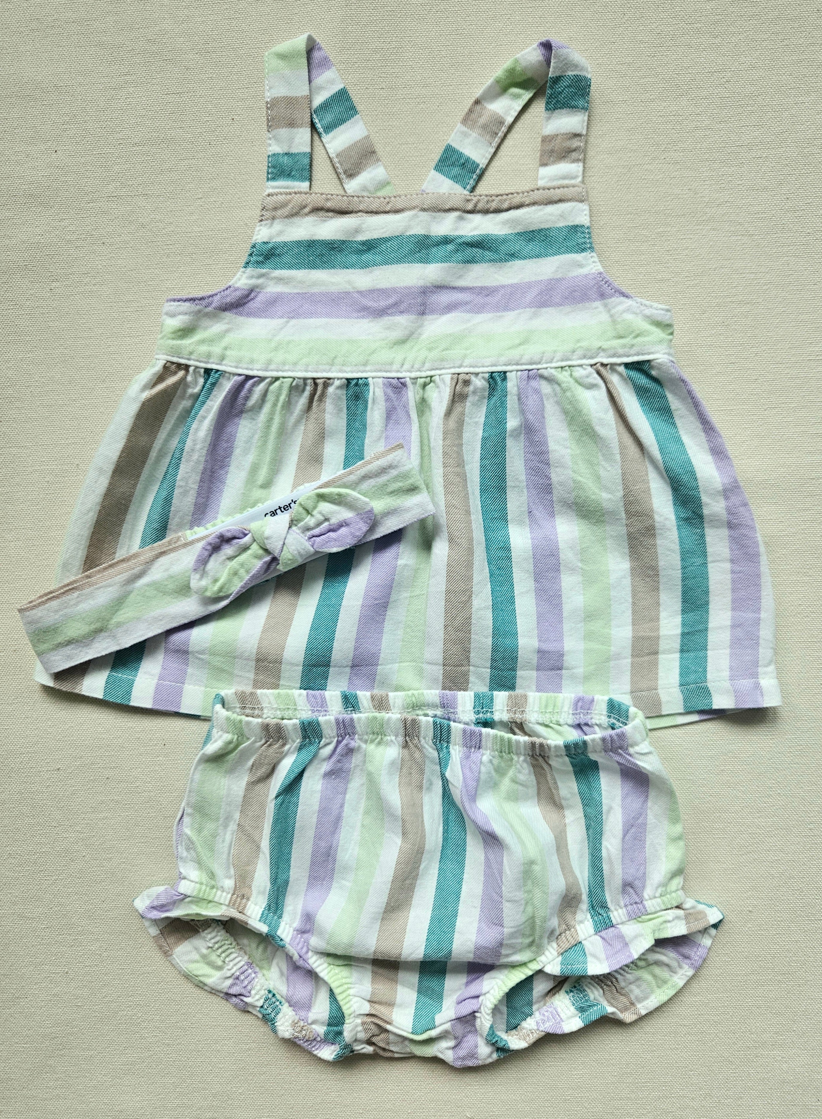 Carter's Sommer-Set mit Stirnband | Gr. 68