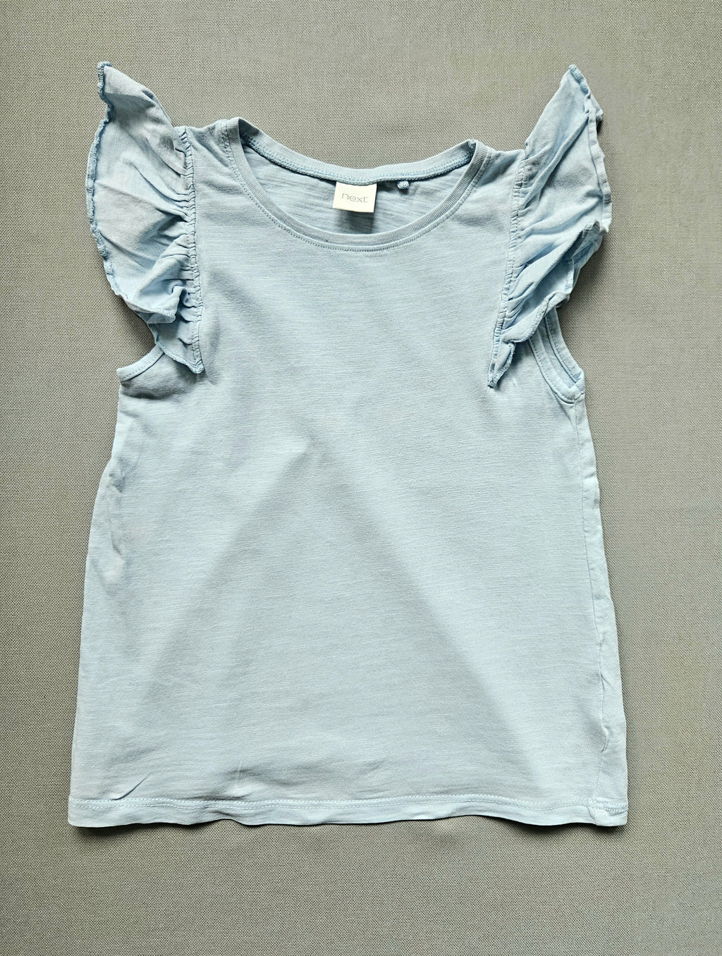 T-Shirt mit Rüschenärmeln - Größe 110 - NEXT