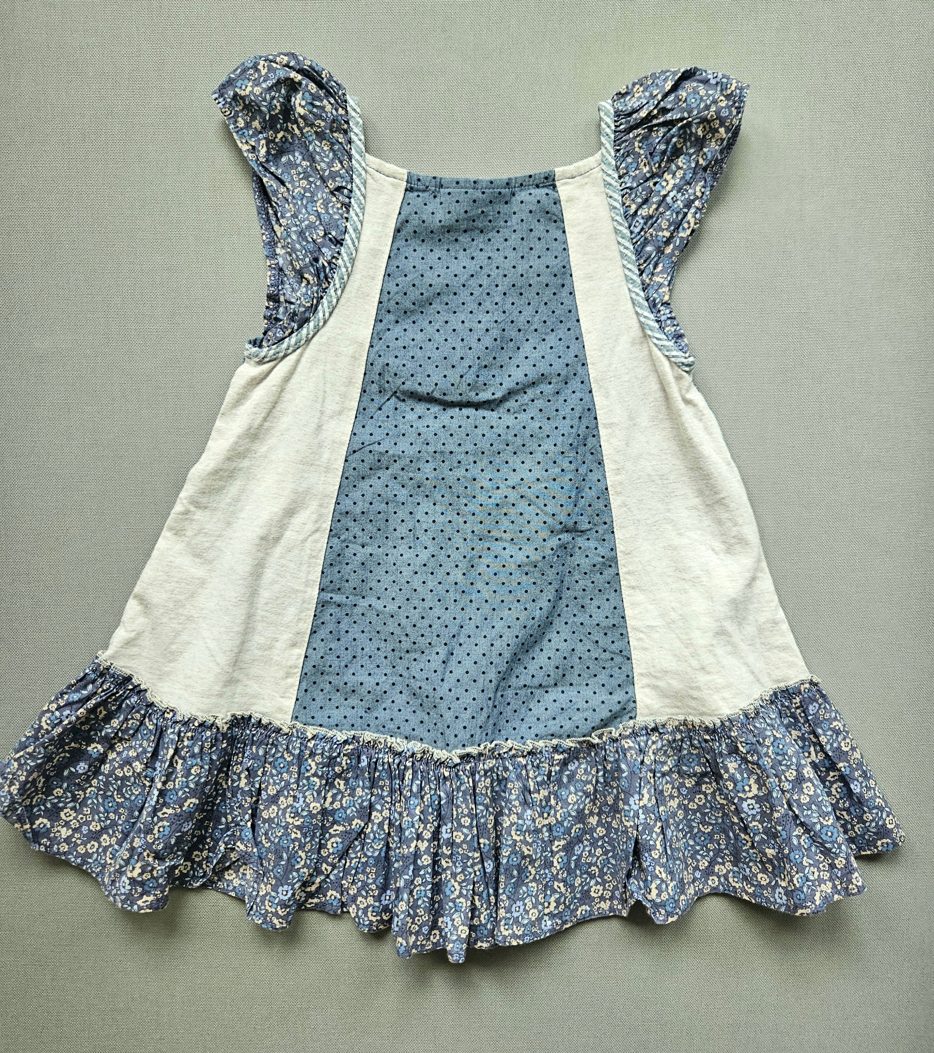 Next Sommerkleid Outfit mit Strumpfhose | Gr. 104