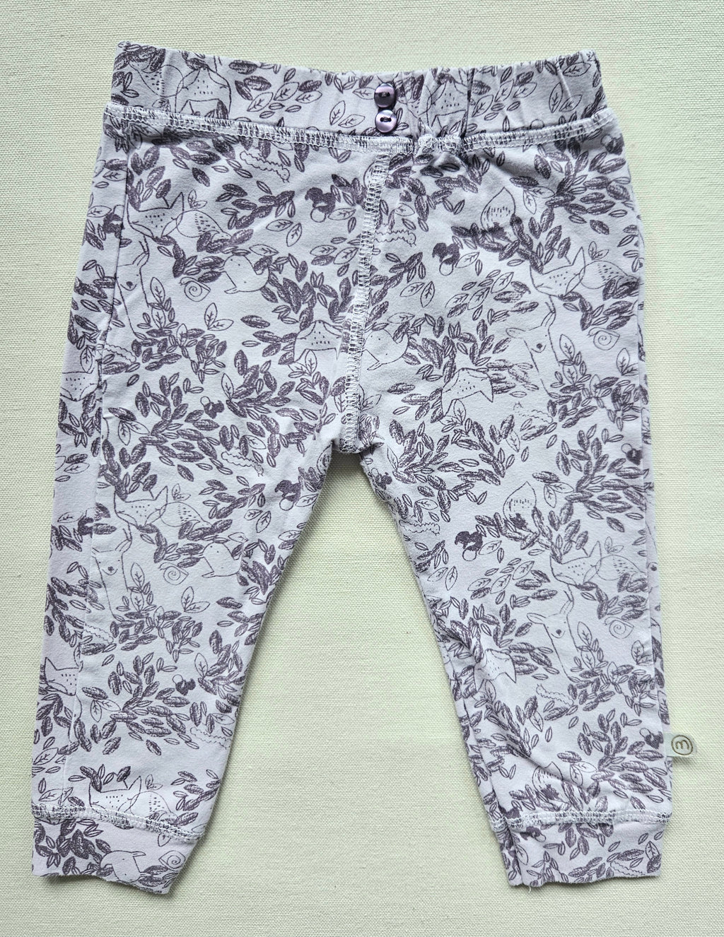 Minymo Organic Cotton Set mit Langarmshirt & Leggings | Gr. 74