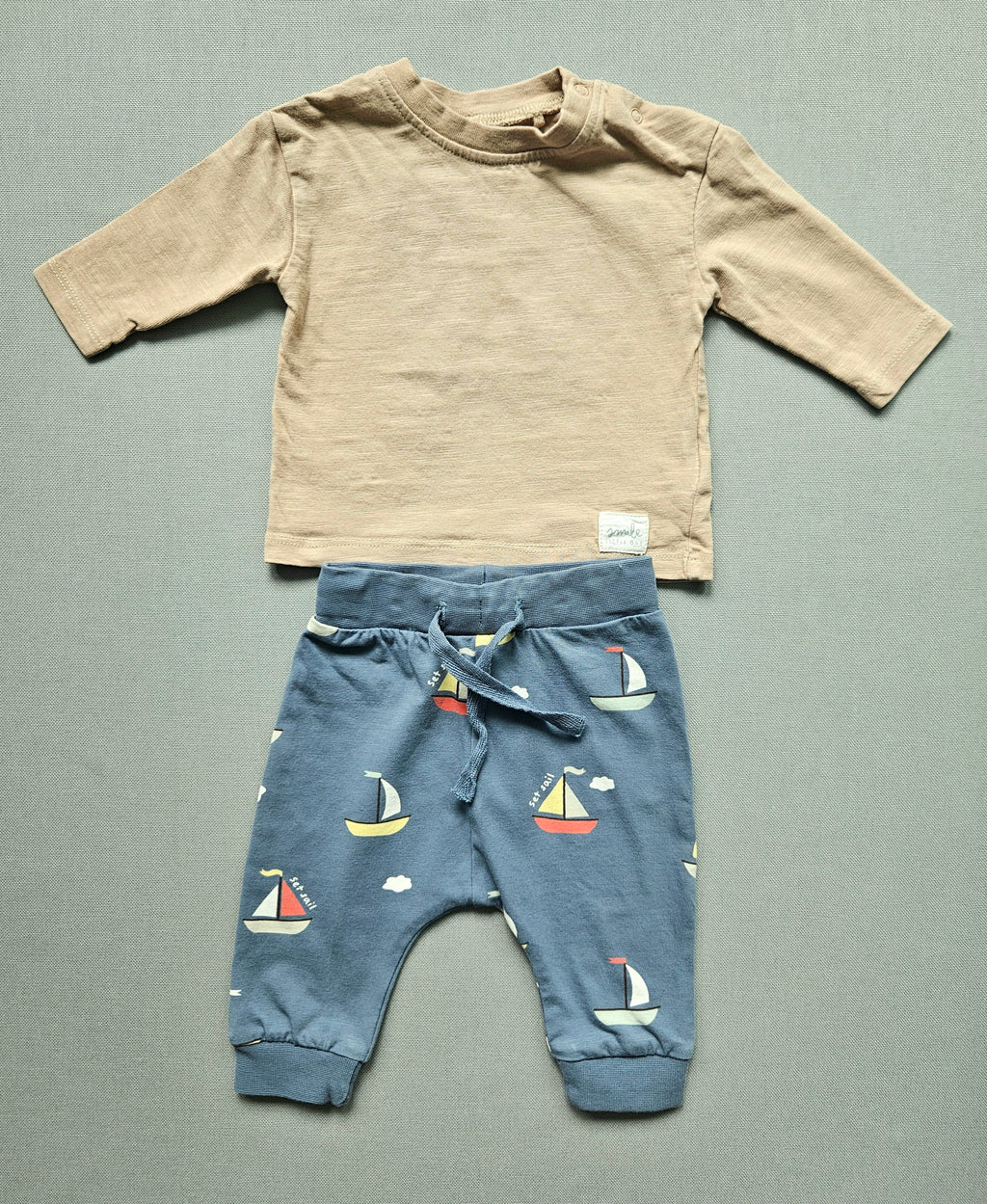Next & name it Baby-Outfit mit maritimer Hose ⛵️ | Gr. 56