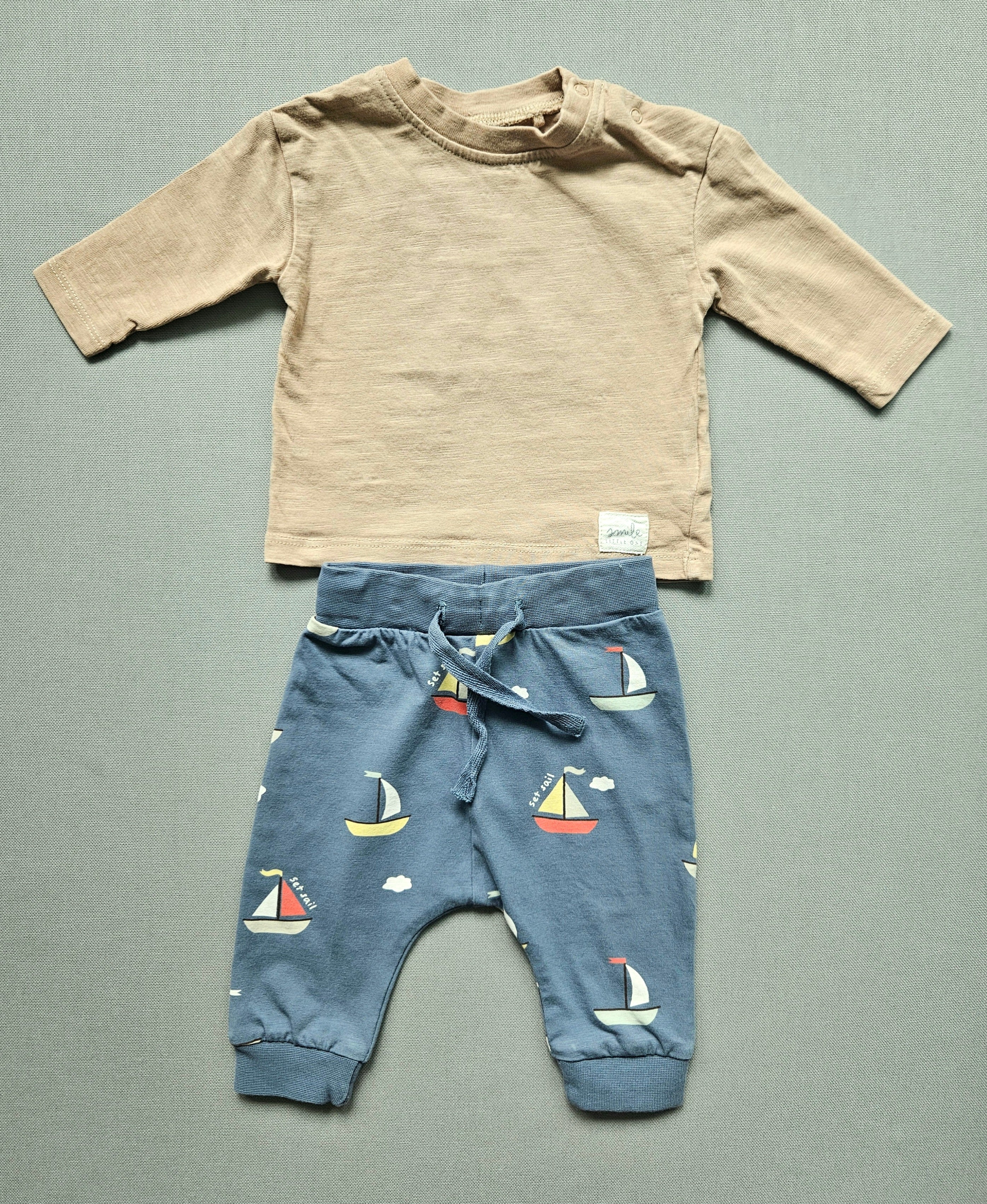 Next & name it Baby-Outfit mit maritimer Hose ⛵️ | Gr. 56