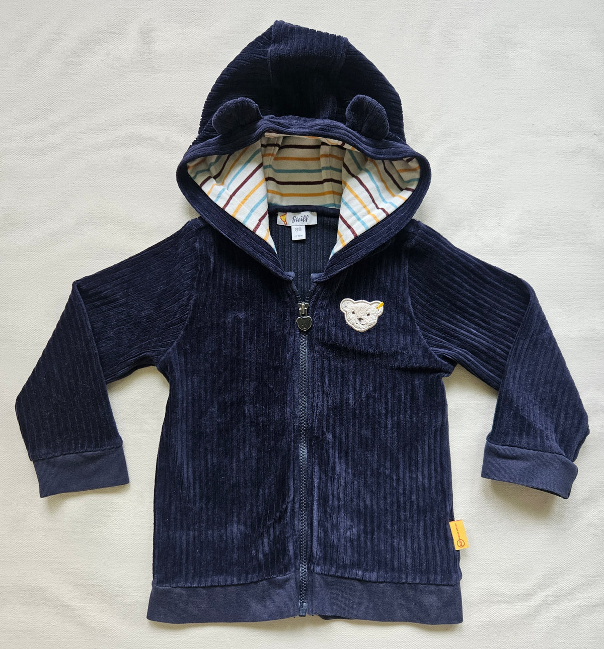 Steiff Cordjacke mit Bärenohren 🧸 | Gr. 86